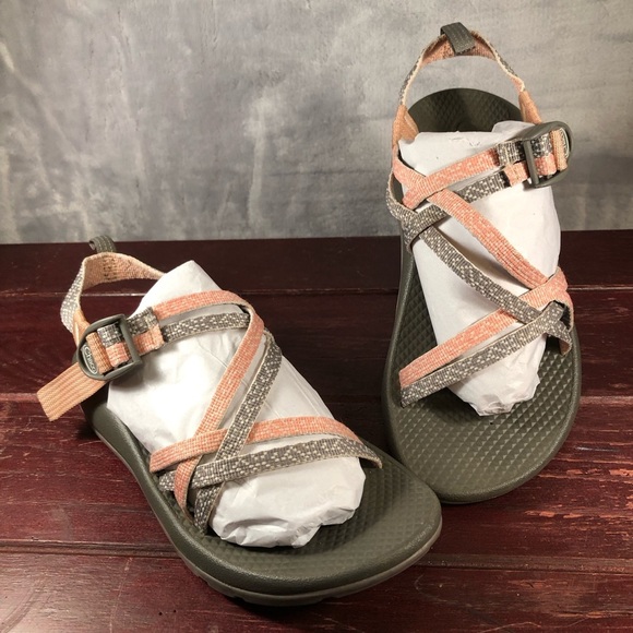 Chaco Women's Sandals in Pink and Gray - Picture 1 of 8